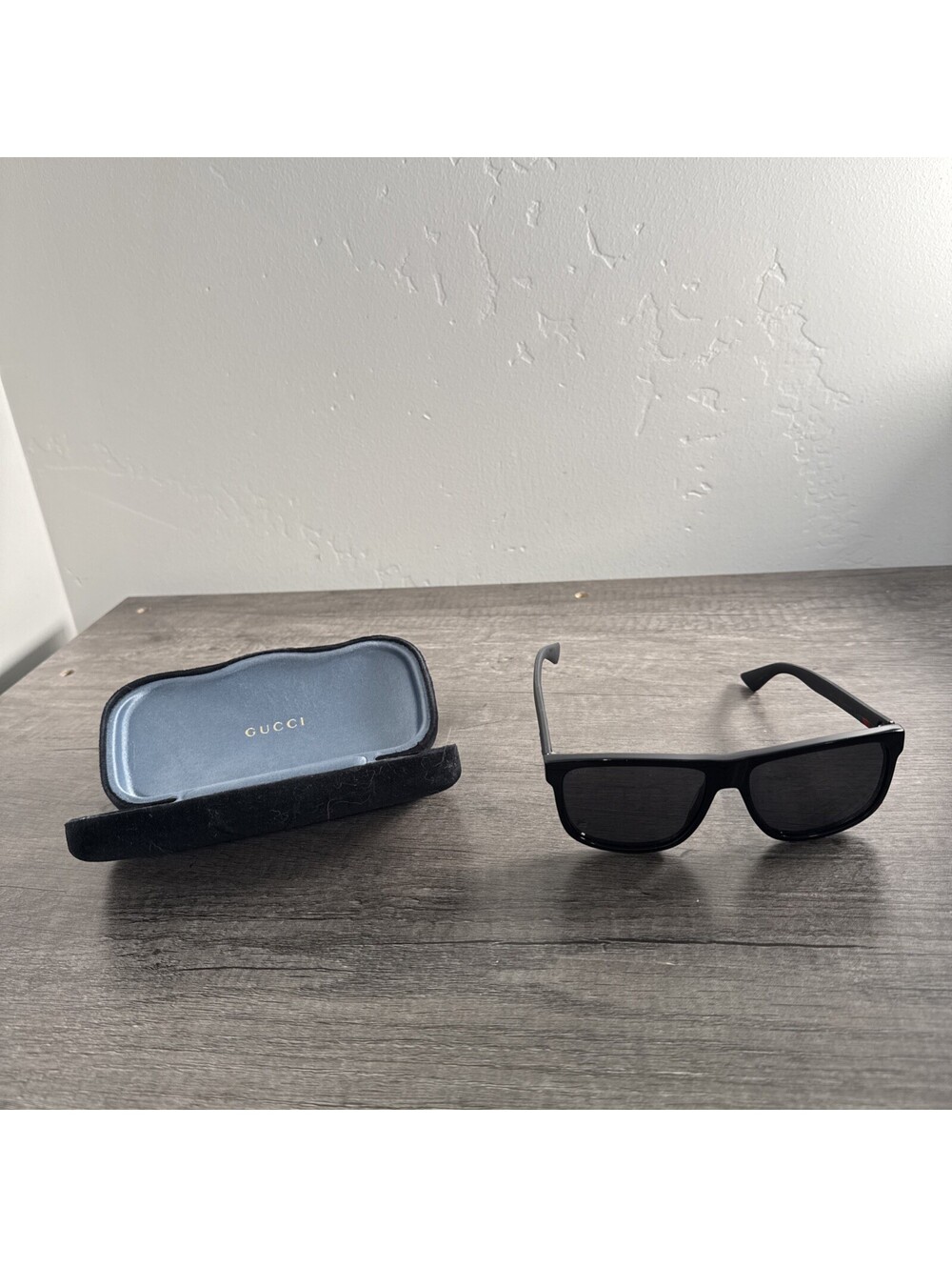 GUCCI SUNGLASSES Black GG0010S 001 FRAMES ONLY